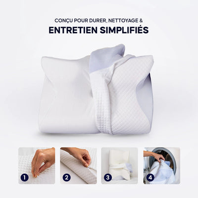 Oreiller ergonomique - Soutien cervical