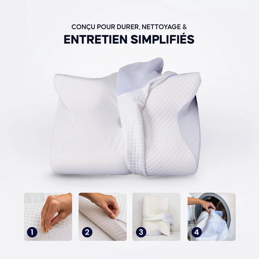 Oreiller ergonomique - Soutien cervical