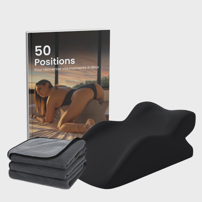 Coussin intime ergonomique pour une position parfaite