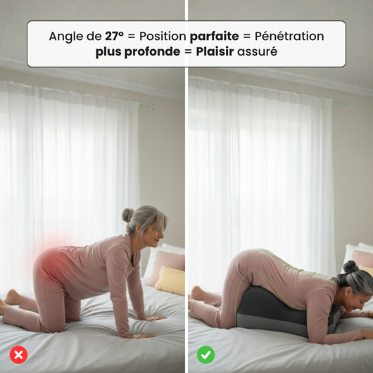 Oreiller Intime ergonomique pour une position parfaite