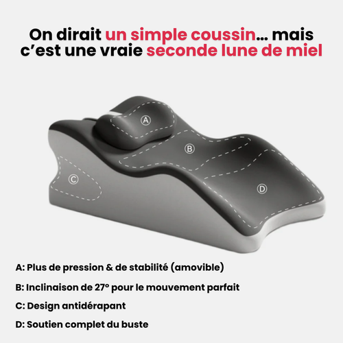 Oreiller Intime ergonomique pour une position parfaite