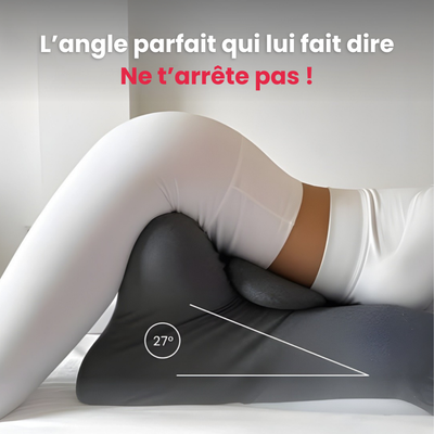 Coussin intime ergonomique pour une position parfaite